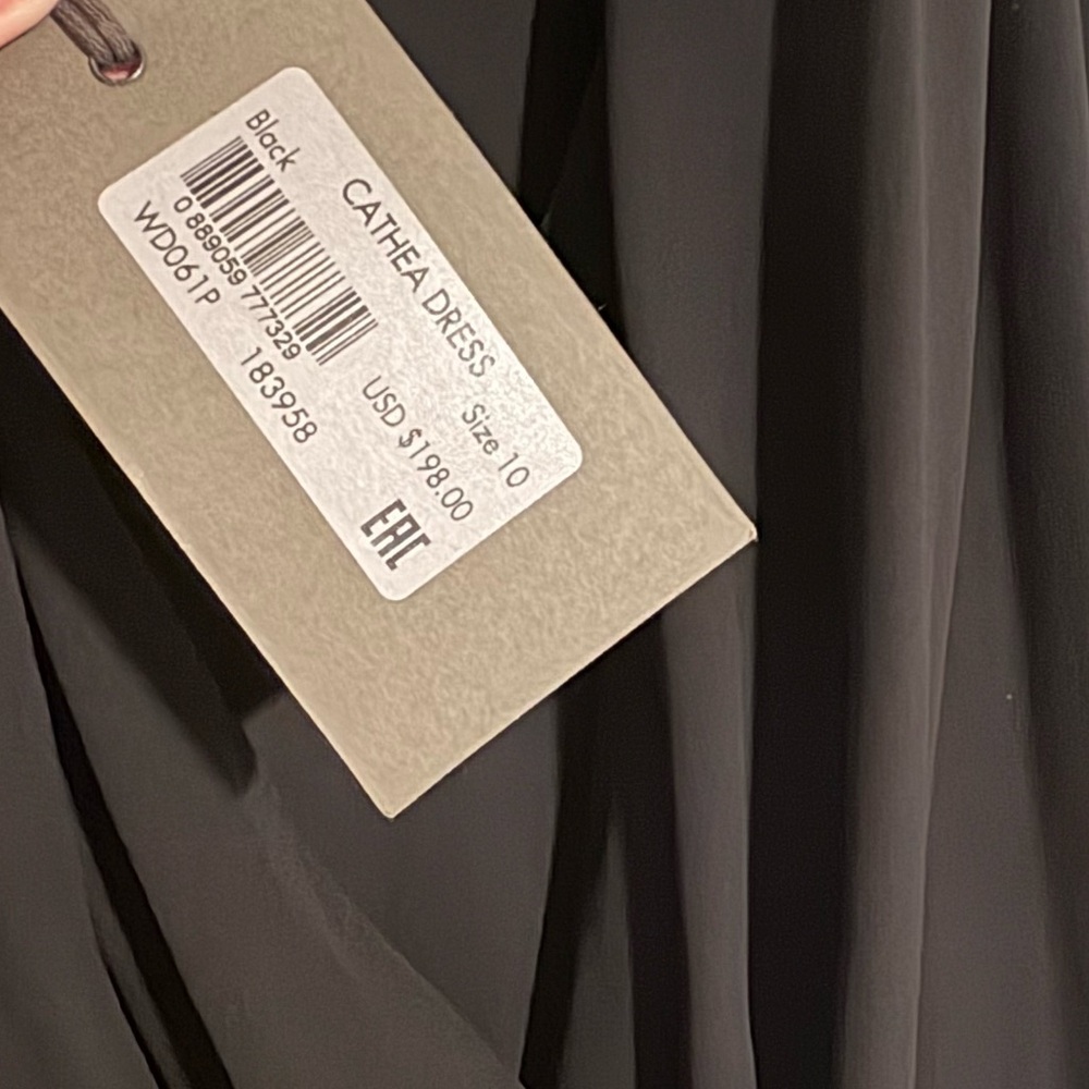 All Saints Black Mini Dress - Picture 6 of 7